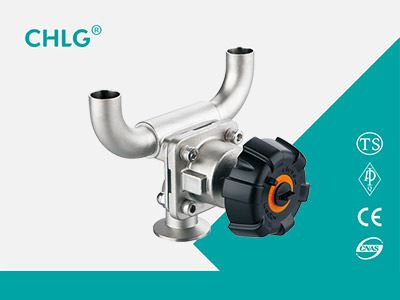 single card U diaphragm valve