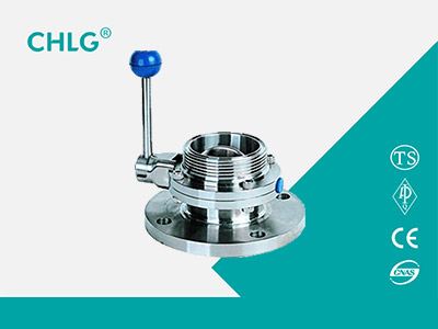 single flange thread butterfly valve